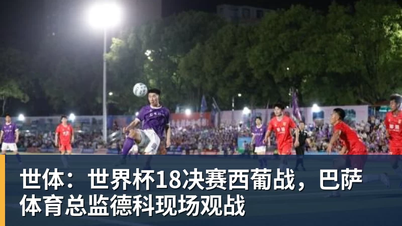 米兰体育世体:世界杯18决赛西葡战,巴萨体育总监德科现场观战